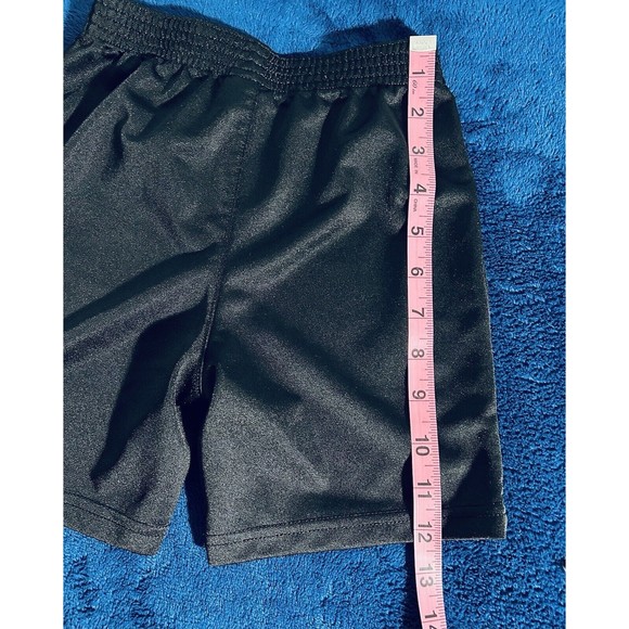 Place Sport- Black Shorts- Pull Up- 100% Polyester-Child Size 3T- Used - Picture 3 of 6